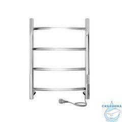 Полотенцесушитель электрический Indigo Embrace П5 (с таймером) 40х60 хром (с возможностью скрытого подключения, подключение R/L)