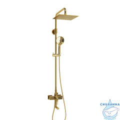 Душевая система Wasserkraft 250 1 режим A171.256.207.PG (золото глянцевое)