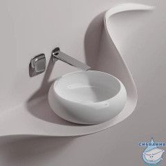  Раковина на столешницу 36 см Ceramicanova Element CN6050MW (белый матовый)