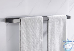 Полотенцедержатель ABBER Westen AA1755NG оружейная сталь