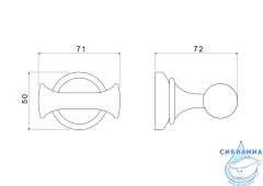 Крючок Aquatek Классик AQ4502CR