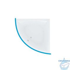 Карниз для ванны Aquatek Эпсилон 150х150 KARN-0000025