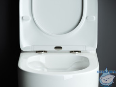 Унитаз напольный Ceramicanova Mia Rimless CN1801с бачком и сиденьем Soft Close (микролифт)