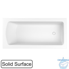 Ванна WHITECROSS Coin 170x80 (белый мат) иск. камень