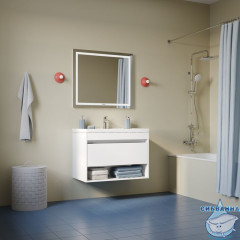 Смеситель для ванны без аксессуаров, глянцевый хром, Zodiac X, IDDIS, ZDXSB02i02WA