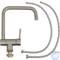 Смеситель для кухни Allen Brau Fenster 5.60004-BN (никель)