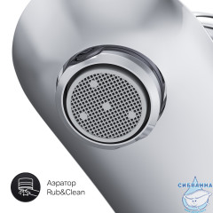 Смеситель для раковины AM.PM Like F8093016 (без донного клапана) (хром)