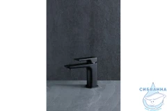 Смеситель для раковины Allen Infinity 265436 (черный матовый)