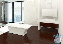 Ванна из литьевого мрамора Esse Jamaica 170x69