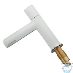 Смеситель для раковины Gappo G1052-88 (белый)