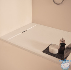 Поддон из литьевого мрамора Kupala 90х70 T5237FR белый 