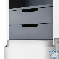 Шкаф пенал Am.Pm Sensation 40 R белый глянец