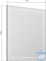 Зеркало 1Marka Classic 2, 70