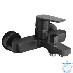 Комплект смесителей Azario TREYA (черный матовый)