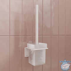 Ерш, матовое стекло, сплав металлов, Slide, белый матовый, IDDIS, SLIWTG0i47