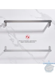 Полотенцедержатель Raglo R300.01.09 (графит)