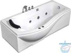 Акриовая ванна Gemy G9010 B R 173х83 с гидромассажем