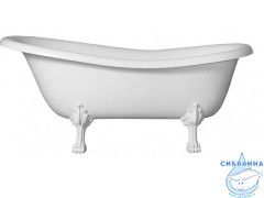 Ванна из литьевого мрамора New Line Sanitary Даллас на ножках 168х76