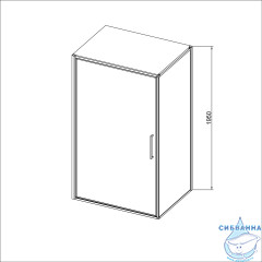 Душевое ограждение Vincea Slim 100x90 профиль брашированное золото, стекло прозрачное VSR-4SLP9010CLG