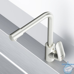 Смеситель для кухни AM.PM Like F8005711 (сатин)