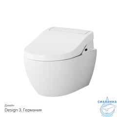 Унитаз подвесной AM.PM Awe с электронной крышкой-биде CleanCare C111739SC