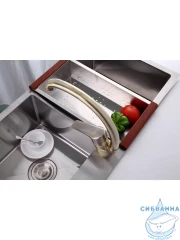 Смеситель кухни Frap F4130-4 (бронза)