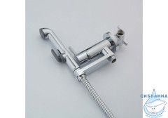 Встраиваемый смеситель с гигиеническим душем Aquatek Ника AQ1819CR  (хром )