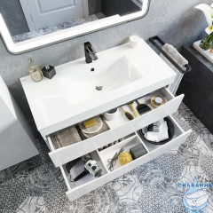 Мебельная раковина Iddis 100 см 0131000i28