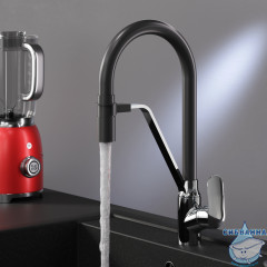 Смеситель для кухни AM.PM Like F8007802 (хром/черный)