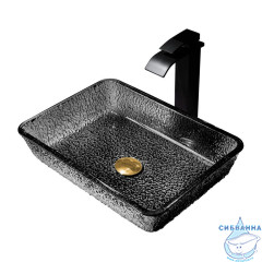 Раковина на столешницу 46 см ABBER Glas AK2313B