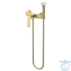Смеситель с гигиеническим душем Azario Conda AZ-K2511MG (золото матовое)