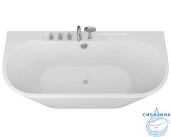 Акриловая ванна Grossman Cristal GR-17075-1 170x80 с каркасом (белый глянцевый)