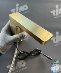 Смеситель для раковины Timo Torne 4313/17F (без донного клапана) (золото матовое)