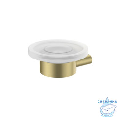 Мыльница, нержавеющая сталь, Petite, золото матовое, IDDIS, PETG0SGi42