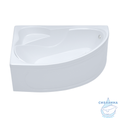 Акриловая ванна Тритон Изабель 170х100 правая с каркасом