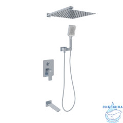 Душевая система Oliveeka D-Line 300 1 режим OL-88939003-CR (хром)