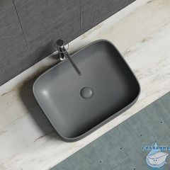 Раковина на столешницу 51 см Ceramicanova Element CN6052MDH (антрацит)