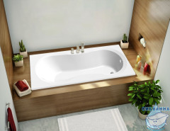 Акриловая ванна C-BATH Salus 130х70 с каркасом