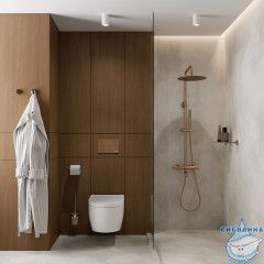 Душевой комплект с термостатическим смесителем A18301