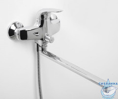 Смеситель для ванны WasserKRAFT Rossel 2802L с душевым гарнитуром (хром)