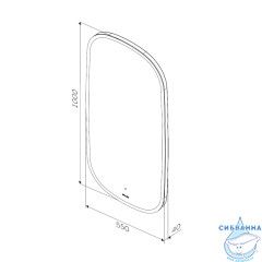 Зеркало Am.Pm Func 55 см M8FMOX0551WGH