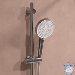 Душевой гарнитур, глянцевый хром, Optima Home, IDDIS, OPH3C70i16