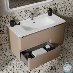 Тумба с умывальником Iddis Edifice 100 см капучино EDI10C0i95