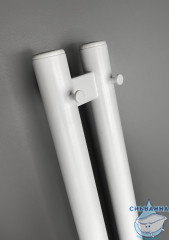 Полотенцесушитель электрический Indigo Style (с таймером) 10х120 белый матовый (с возможностью скрытого подключения, подключение R/L)