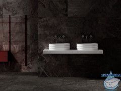 Раковина на столешницу 56 см ABBER Stein AS2650