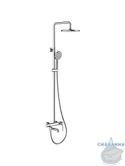 Душевая система Gappo G2406 250 1 режим (хром)