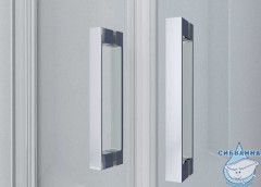 Душевое ограждение Vincea Альфа 90x90 профиль хром, стекло прозрачное VSS-3AL900CL