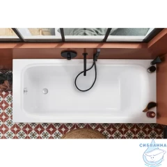 Ванна из искусственного камня Jacob Delafon Elite 180x80 с ножками