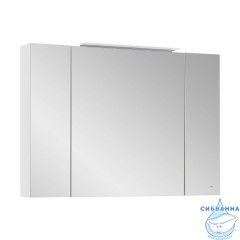 Зеркальный шкаф Roca Oleta 100 белый матовый A857648501