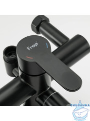 Душевая система Frap F24801-6 250 1 режим (черный матовый)